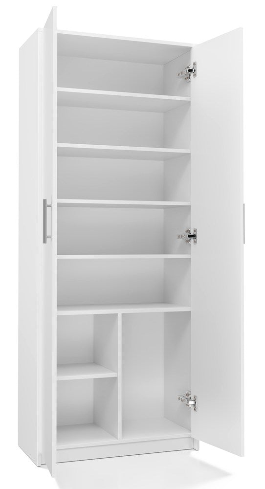 4-Regał Oliv 2D BIAŁY-4