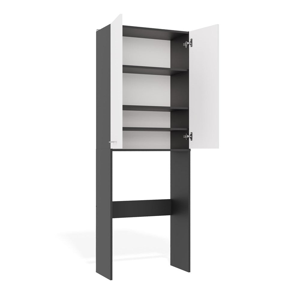 14-Szafka na pralkę Pola DD ANTRACYT / BIAŁY-14