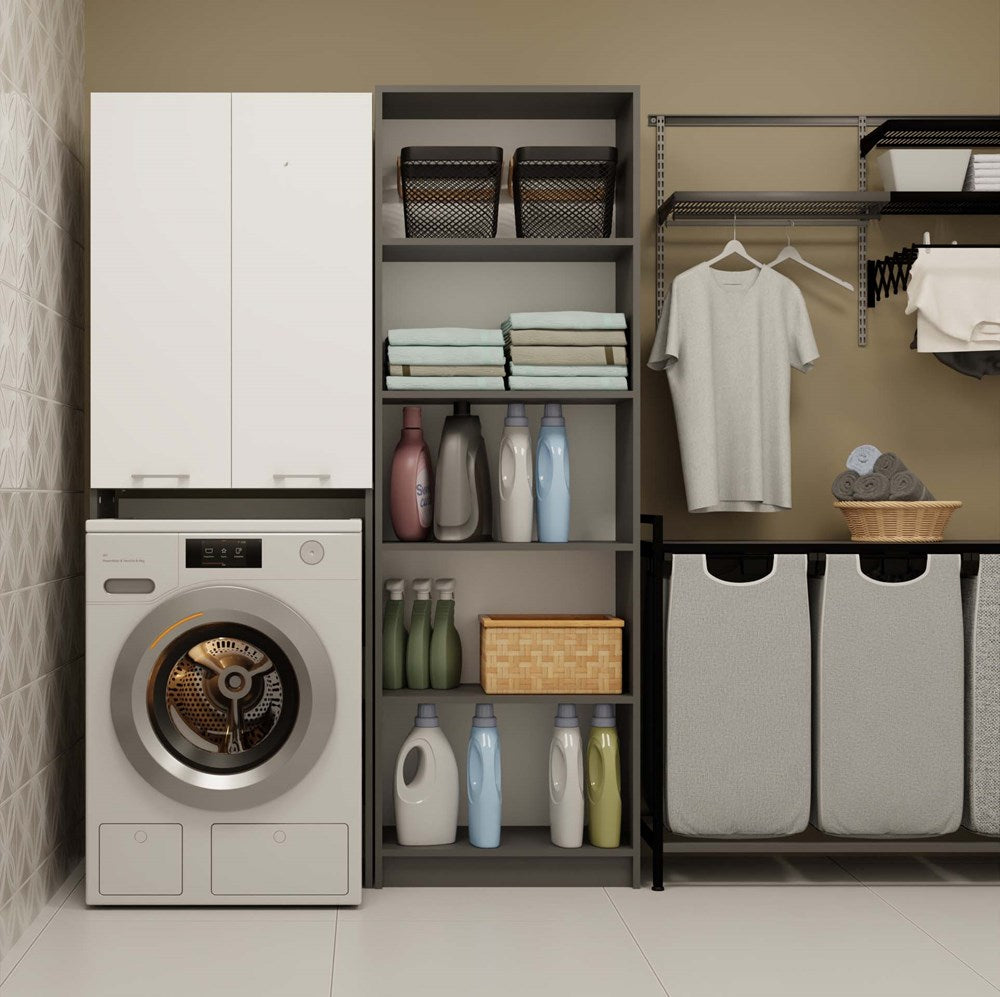 7-Szafka na pralkę Pola DD ANTRACYT / BIAŁY-7