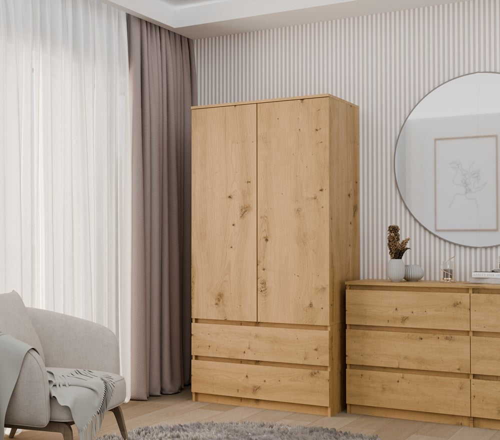 7-Szafa Malwa SS-90 DĄB ARTISAN-7