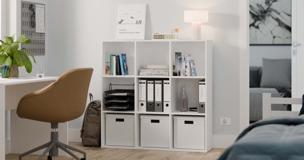 8-Regał Malax 3X3 H BIAŁY-8